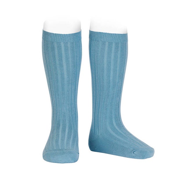 Ribbed Knee High Socks - Nube 416 - Preorder