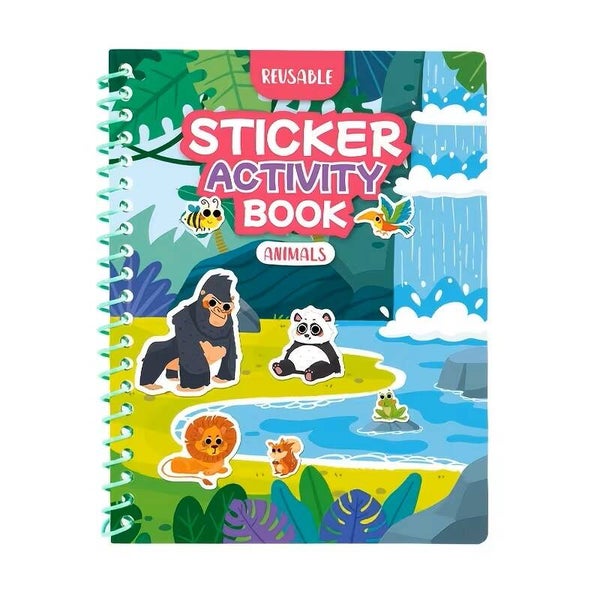Reusable Sticker Book – Animals