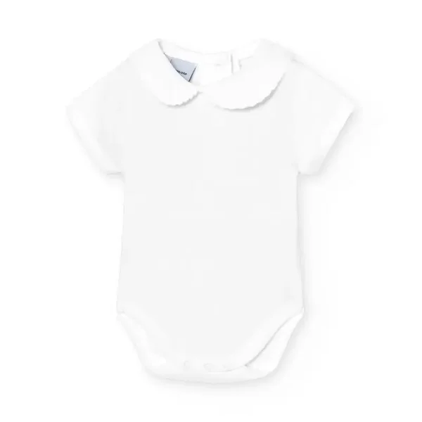 Babidu Pique Bodysuit  - Short Sleeve