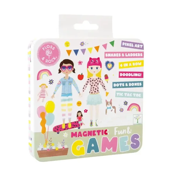 Floss & Rock - Best Friends - Magnetic Fun & Games Tin