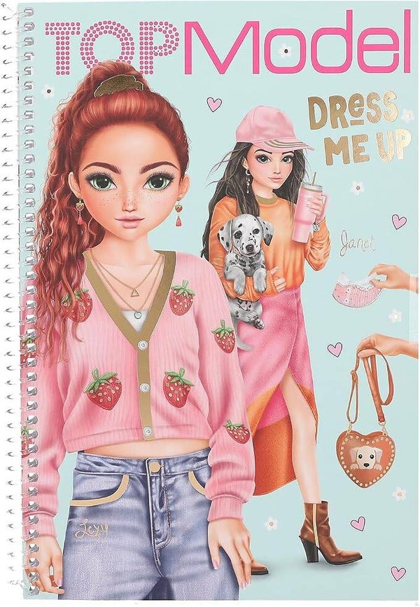 TOPModel Dress Me Up Stickerbook