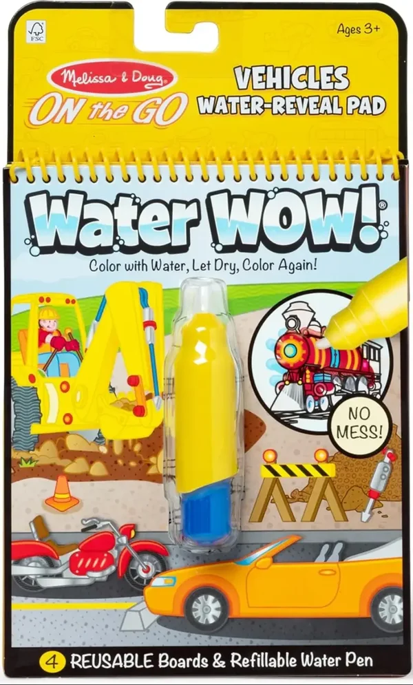 Melissa & Doug: On The Go: Water WOW! - Vehicles