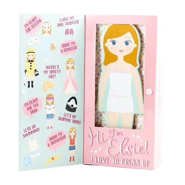 Floss & Rock - Magnetic Dress Up Doll - Elsie