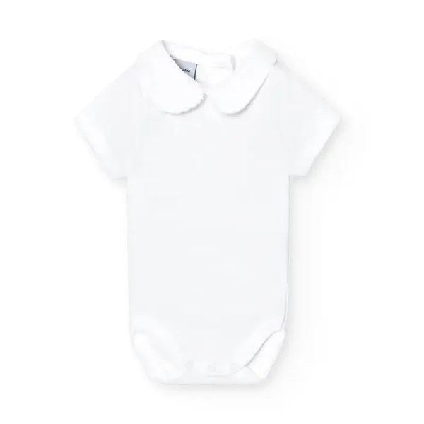 Babidu Peter Pan Bodysuit  - Short Sleeve