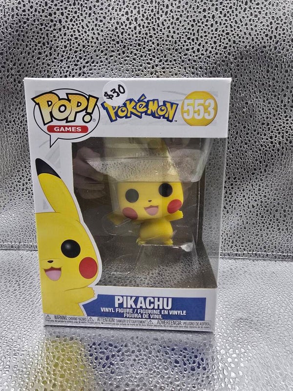 Funko Pop! Vinyl: Pokémon - Pikachu - Pop! Games #553 (2019) Standard