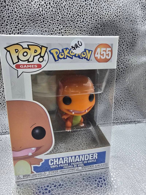 Funko Pop! Games Pokémon Charmander Pop! Vinyl Figure #455 Video Games