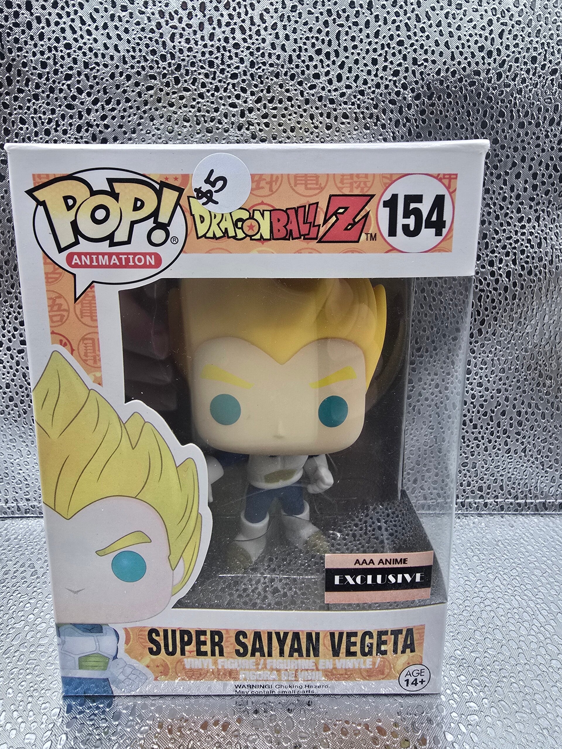 Funko Dragon Ball Z: Super Saiyan Vegeta POP Vinyl Figure AAA Anime Exclusive
