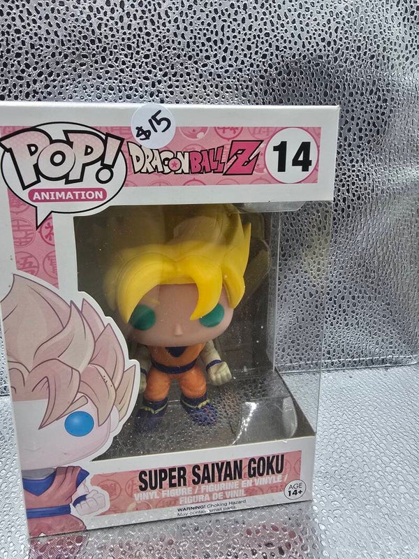 Funko Pop Vinyl Dragon Ball Z 14 Super Saiyan Goku 2014