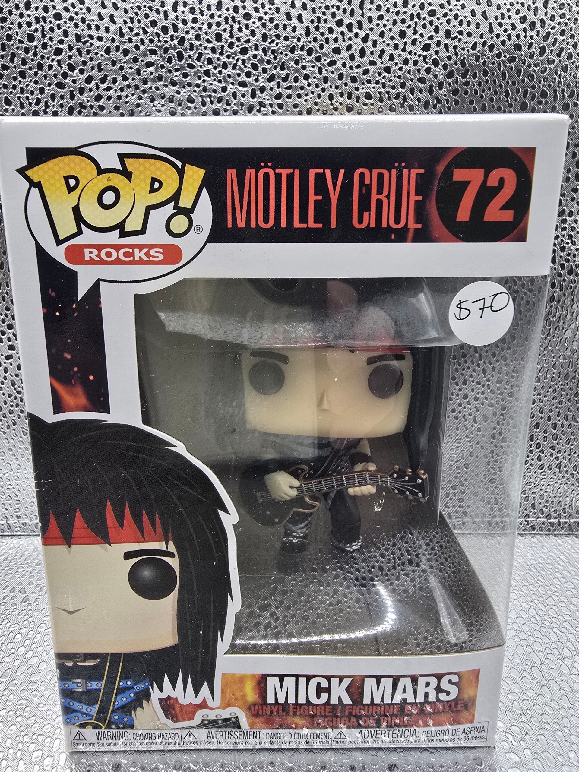 Funko POP! Rocks Motley Crue Mick Mars #72 Vinyl Figure