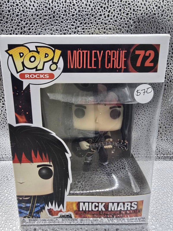 Funko POP! Rocks Motley Crue Mick Mars #72 Vinyl Figure