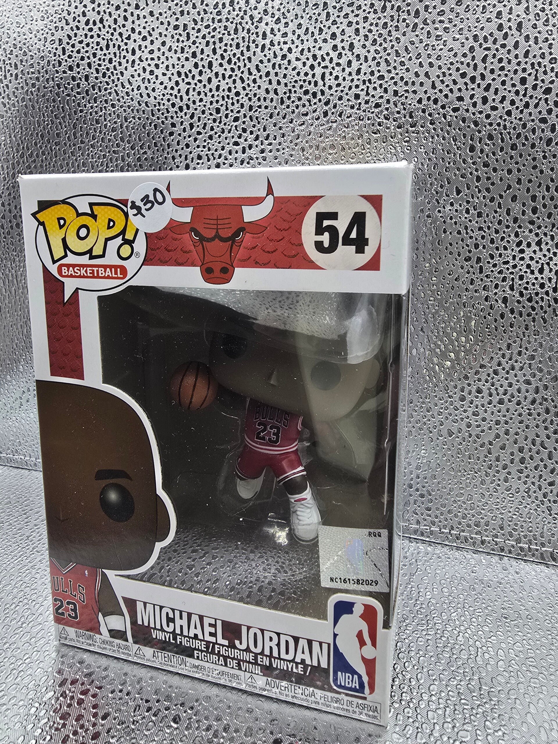 Funko Basketball NBA Chicago Bulls Michael Jordan Pop! #54 Vinyl Figure Toy