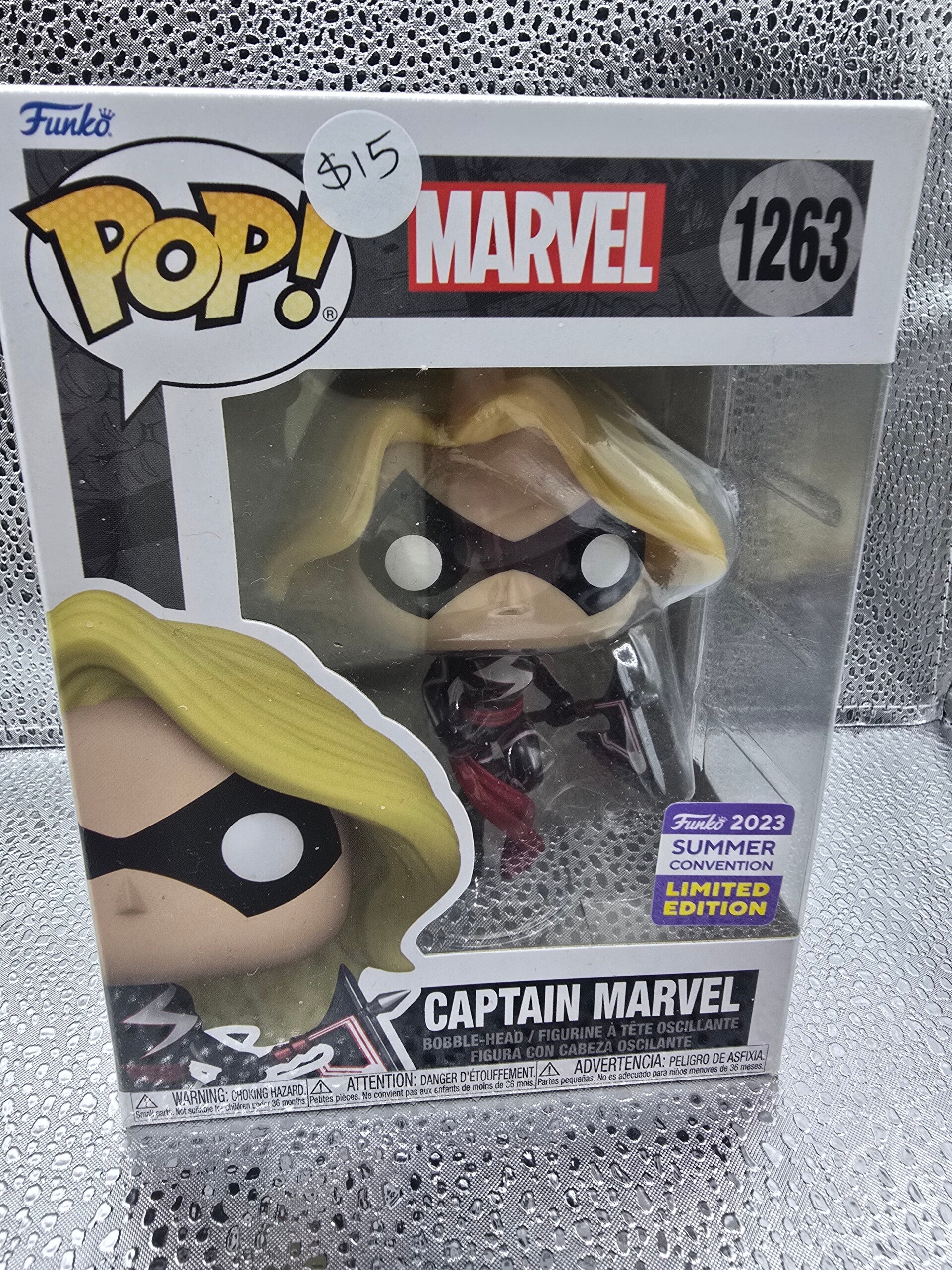 Funko POP! Captain Marvel #1263 SDCC Shared Exclusive