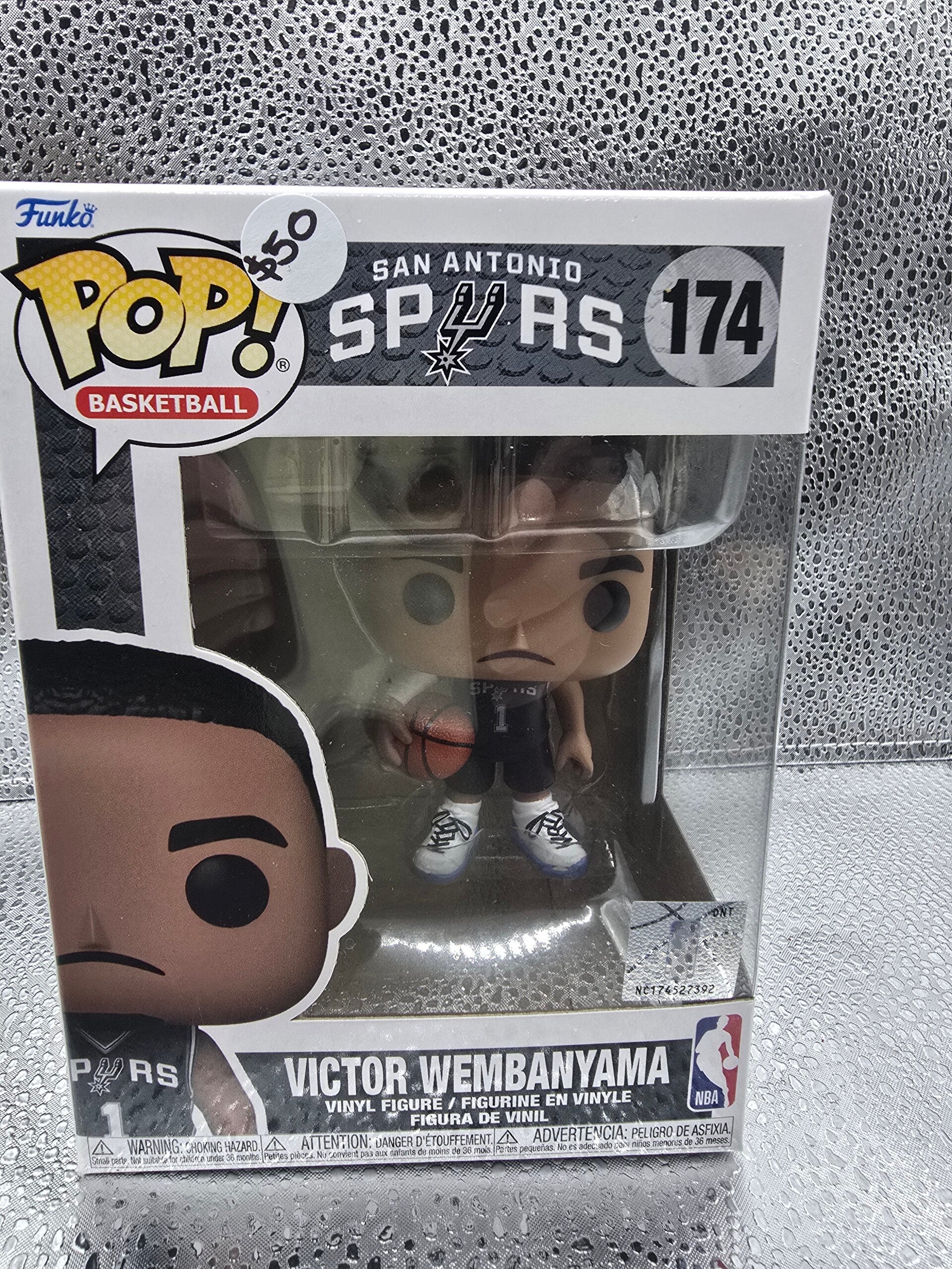Funko POP! Basketball NBA ­San Antonio Spurs Victor ­Wembanyama Vinyl Figure ­#174
