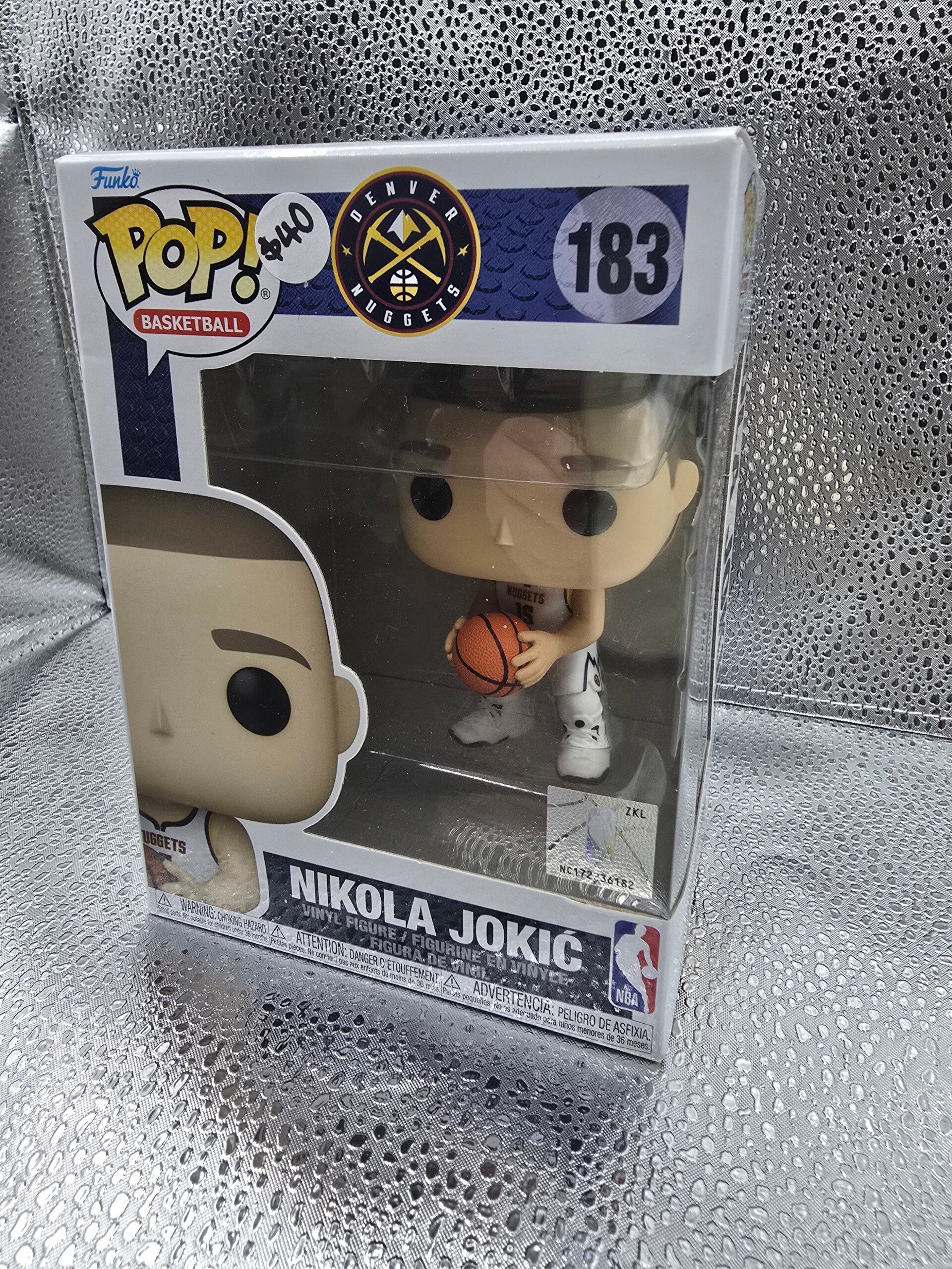 Pop! Nikola Jokić (White Denver Nuggets Jersey)