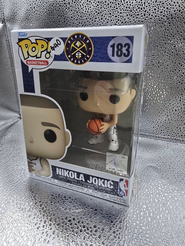 Pop! Nikola Jokić (White Denver Nuggets Jersey)