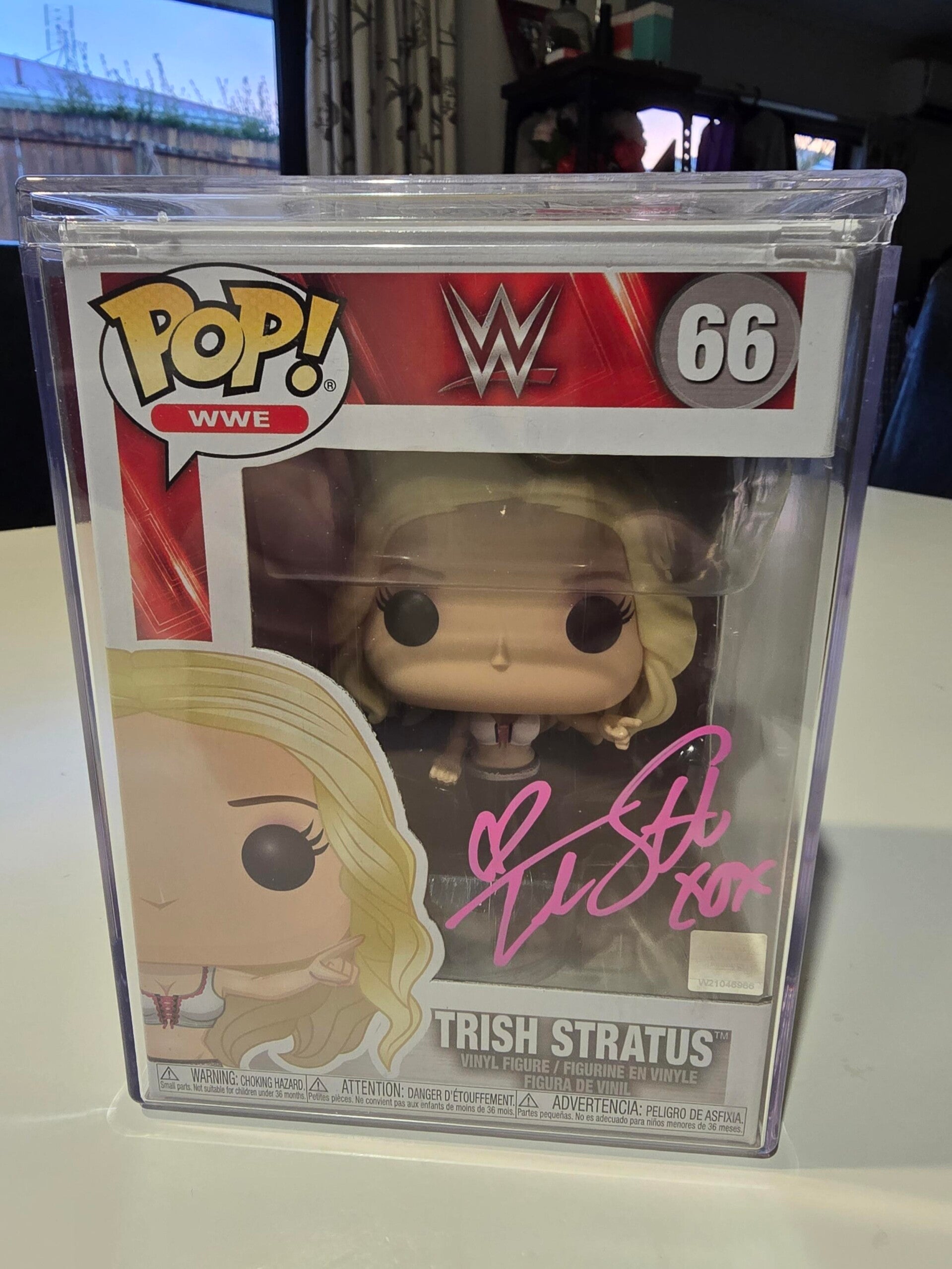Trish Stratus Signed WWE Funko Pop