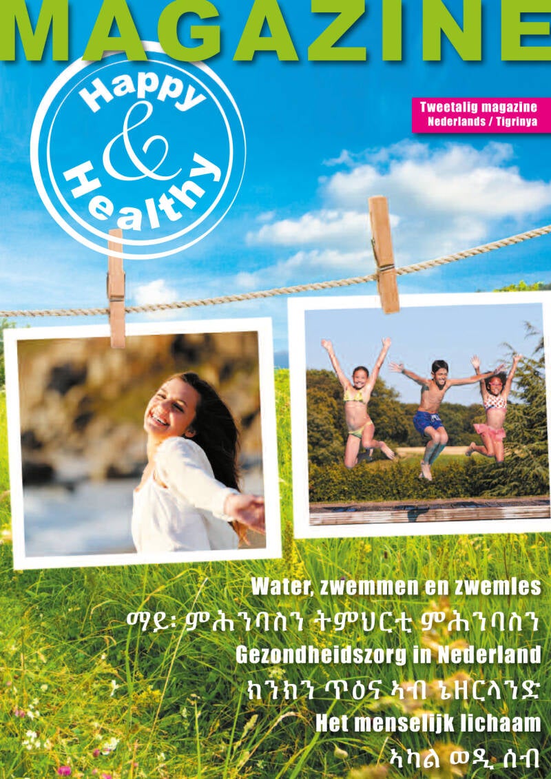 Cover Happy & healthy Magazine