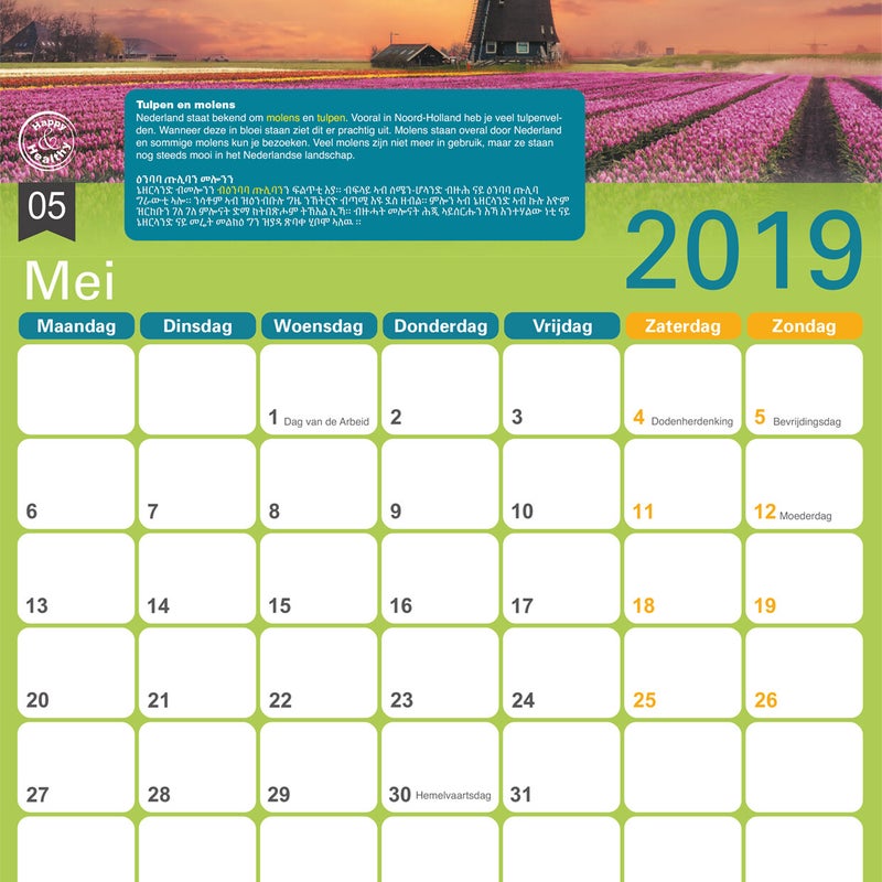 Kalender Happy & healthy