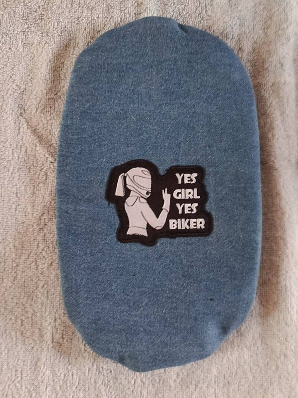 couvre poche yes girl yes biker stomie fécale et urinaire
