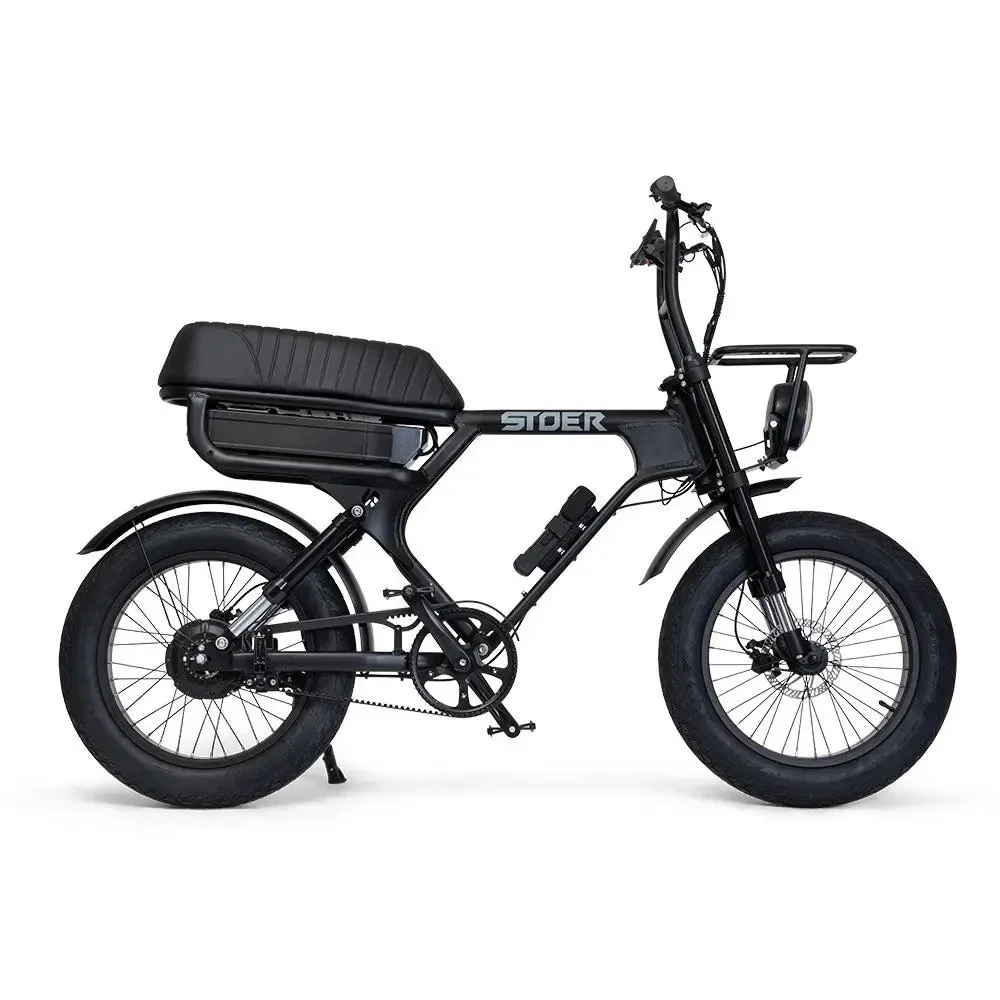 STOER Bikes S1+ Fatbike – Zwart