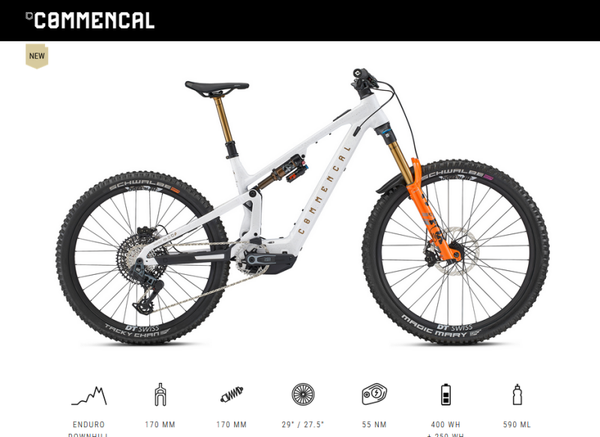 COMMENCAL META POWER SX 400 SIGNATURE AXS