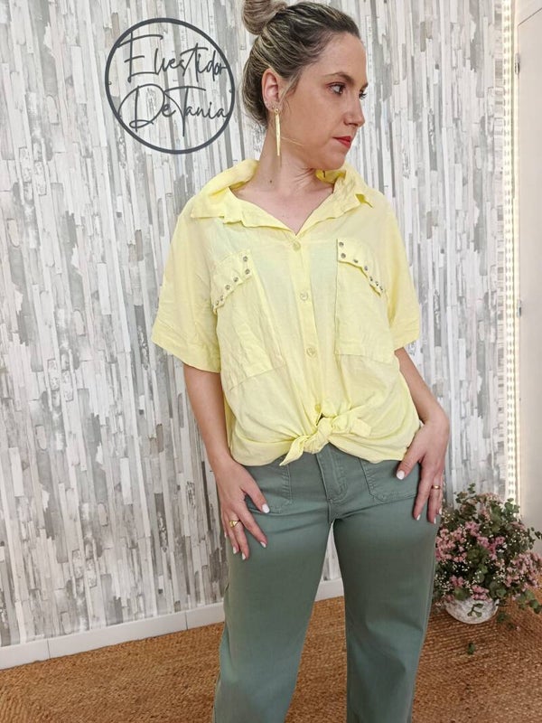 BLUSA CON NUDO