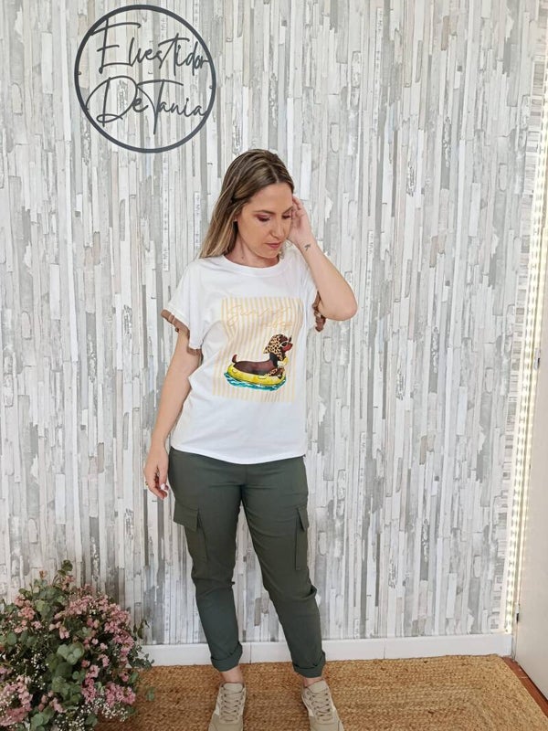 PANTALÓN LYCRA VERDE