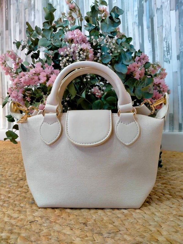 BOLSO CREMA
