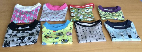 T-shirt, kleine maatjes