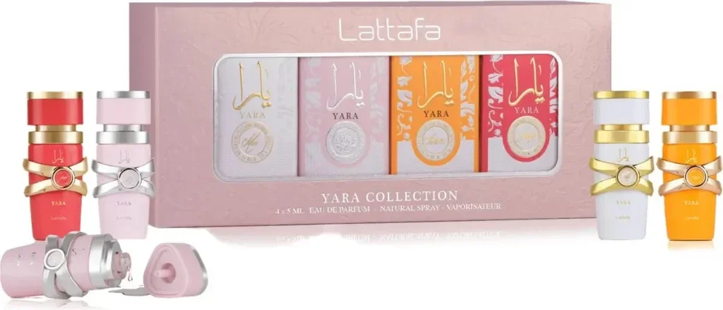 4er mini set Lattafa Yara 5 ML