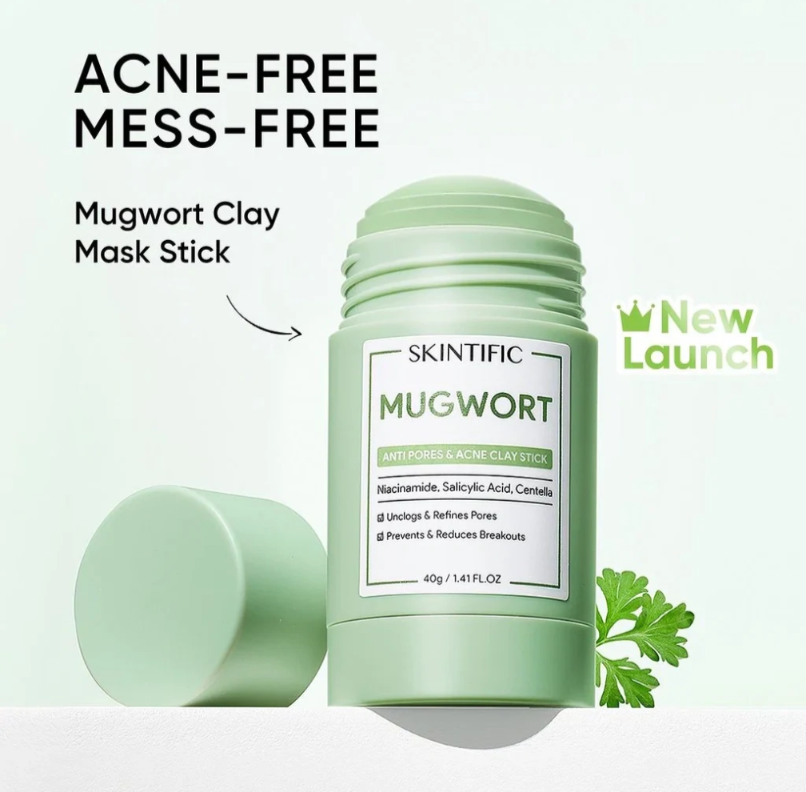SKINTIFIC - Mugworth Acne Clay Stick
