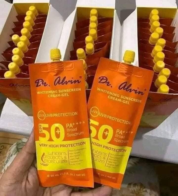 Dr. Alvin Sunscreen Gel Cream SPF 50