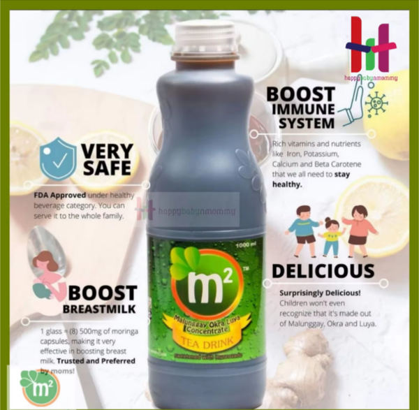 M2 Malunggay Okra Luya Concentrated Drink by Nature Earth