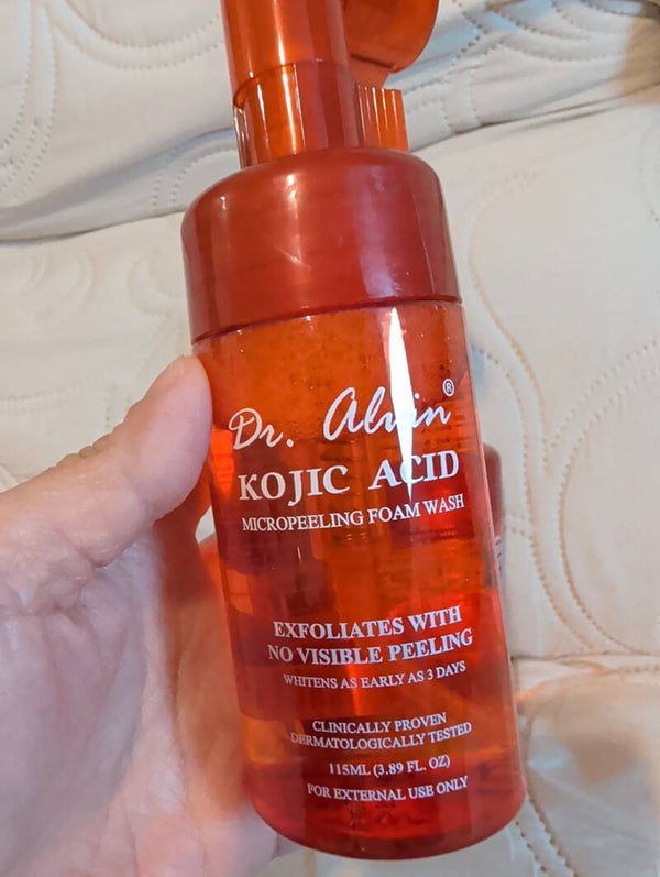 Dr. Alvin Kojic Acid micro peeling Foam wash