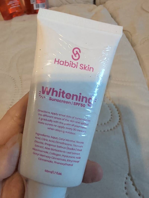 Habibi Skin Whitening Sunscreen 50ml SPF50