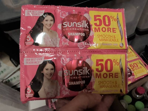 Sunsilk sachet 1 dozen PINK