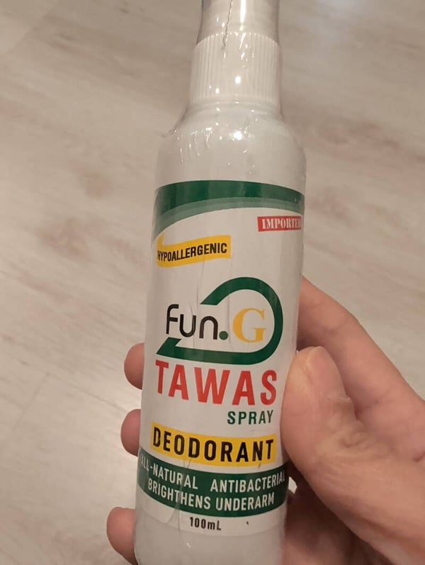 Fun G Tawas spray Deodorant