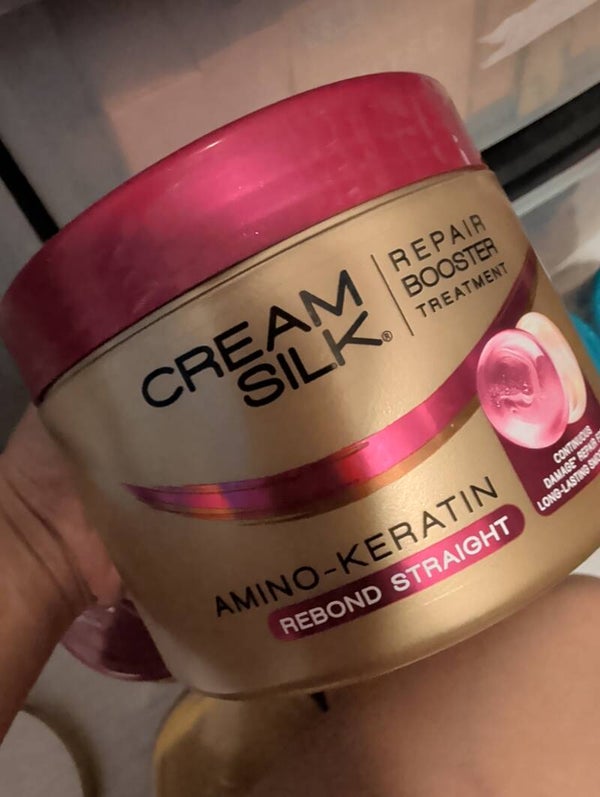 Cream silk amino Kerstin Rebond straight