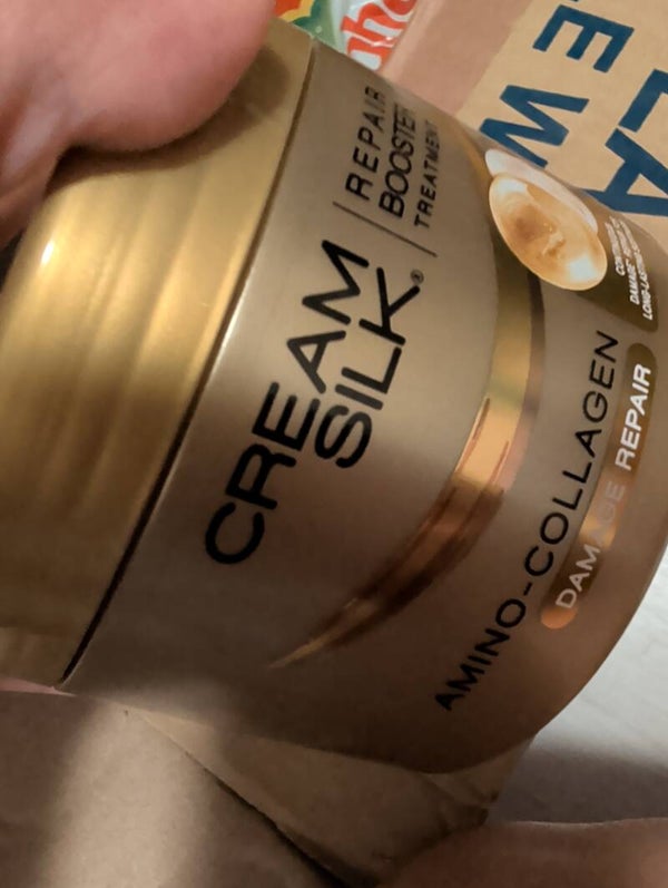 Cream silk amino collagen damage repair