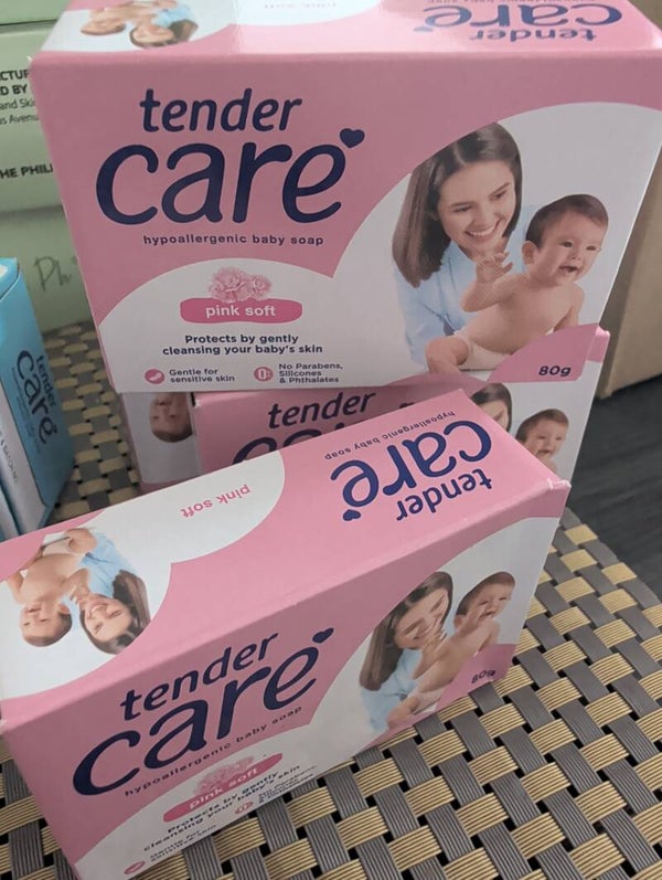 TENDER CARE SOAP  (pink soft)  80g
