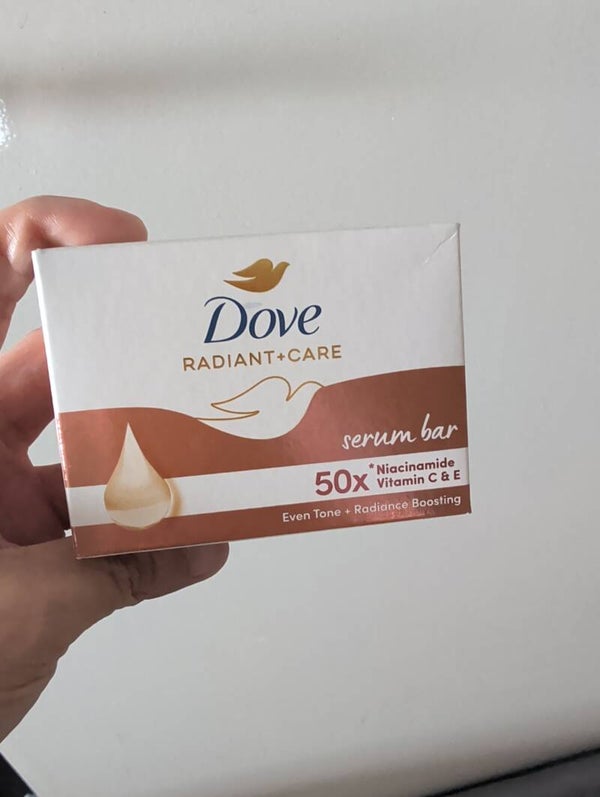 Dove Radiant + Care serum bar 50x niacinamide, vitamin C & E 90g