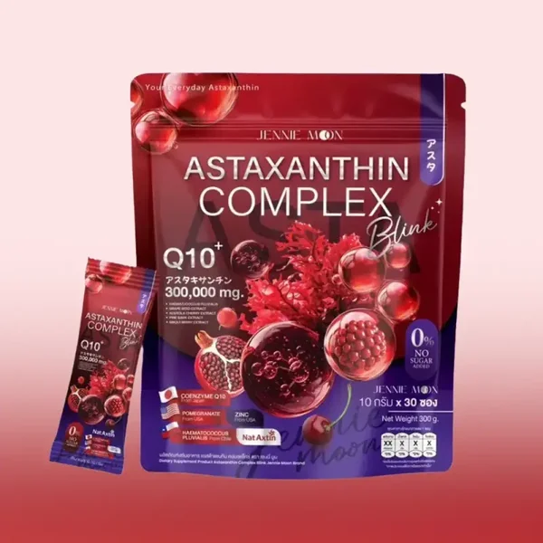 Astaxanthin From Haematococcus Pluvialis Extract Complex Blink Jennie Moon Brand