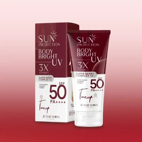 Jennie moon sun protection body bright uv
