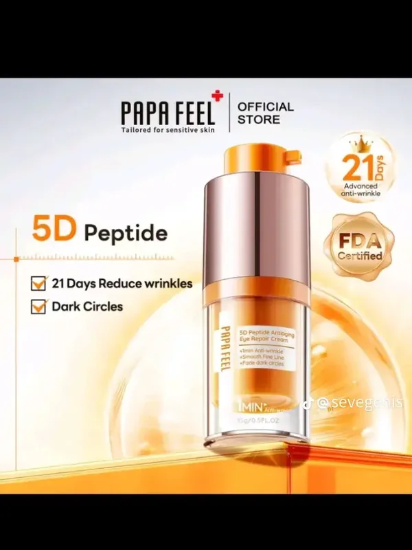 Papa feel 5D Peptide Anti aging Eye repair Cream
