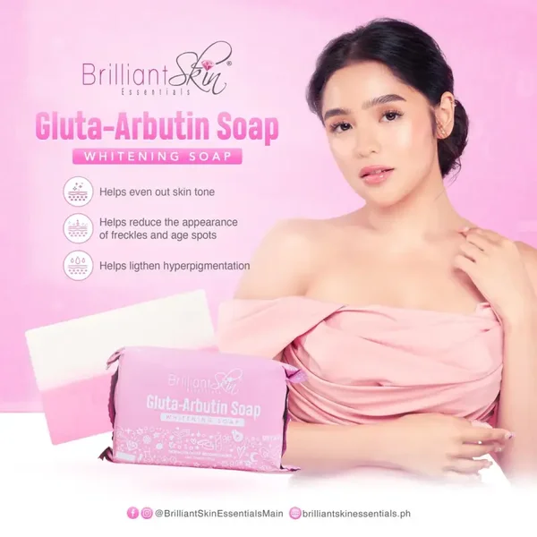 Brilliant Skin Gluta Arbutin Whitening Soap