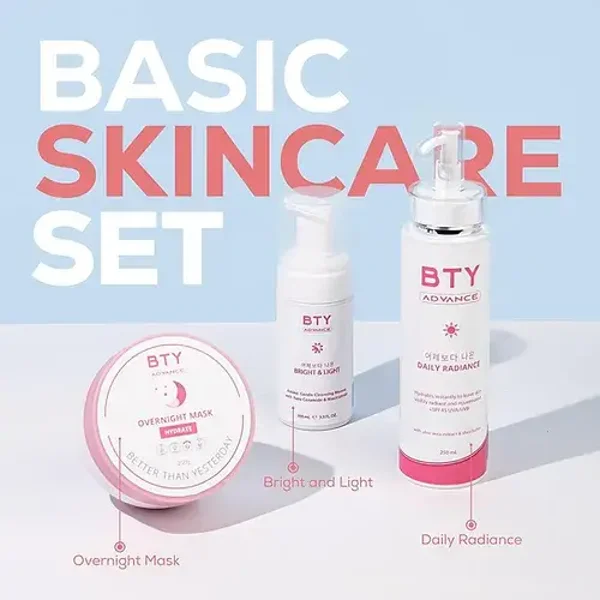 BTY basic skin care set