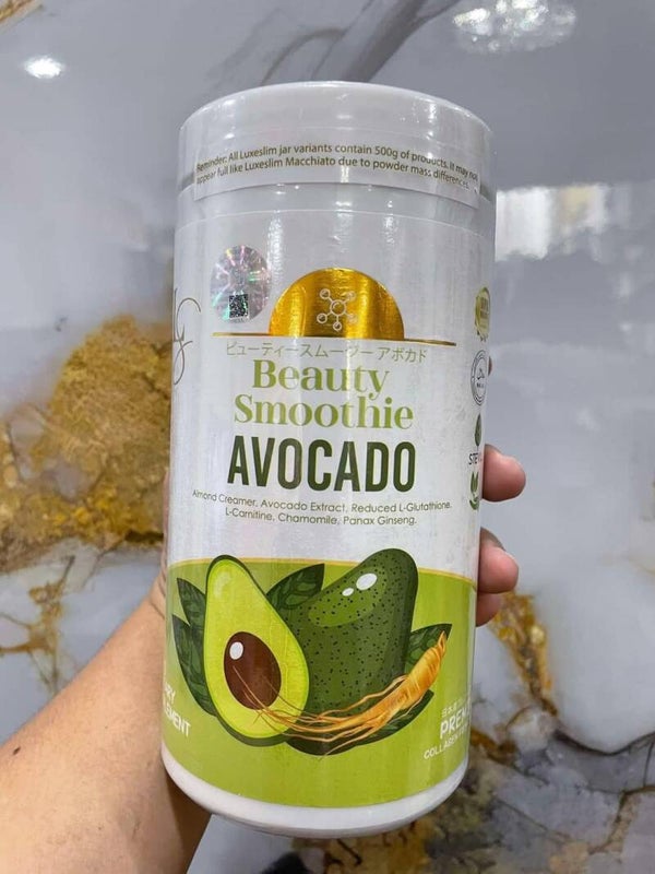 Luxe slim Avocado Beauty Smoothie Jar