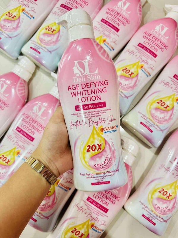 DELI SKIN AGE DEFYING WHITENING LOTION SPF 50 PA +++