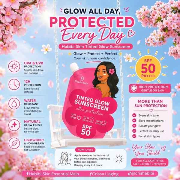 Habibi Skin Tinted Glow Sunscreen - 30g
