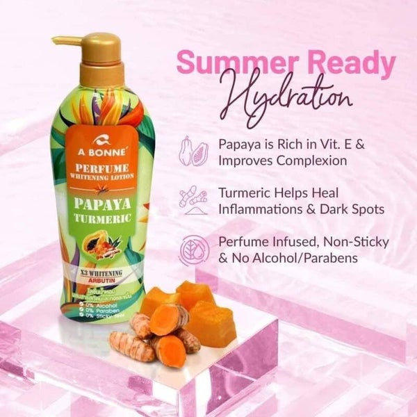 ABONNE PAPAYA TURMERIC LOTION 💚💚